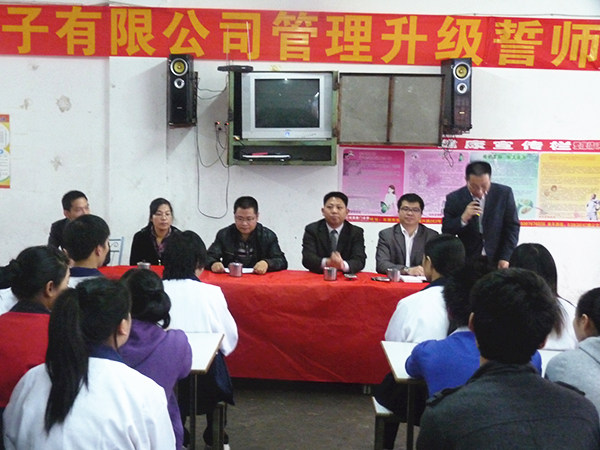 2011年3月15日，凱東管理升級誓師大會召開