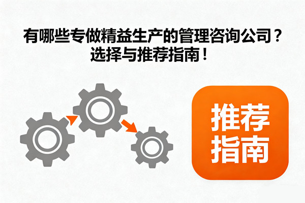 有哪些專做精益生產(chǎn)的管理咨詢公司？選擇與推薦指南！