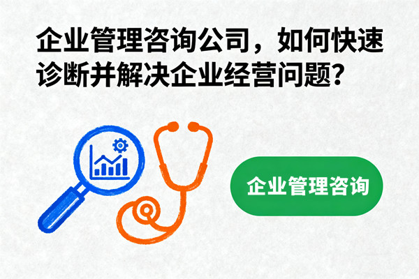 企業(yè)管理咨詢公司，如何快速診斷并解決企業(yè)經(jīng)營(yíng)問(wèn)題？