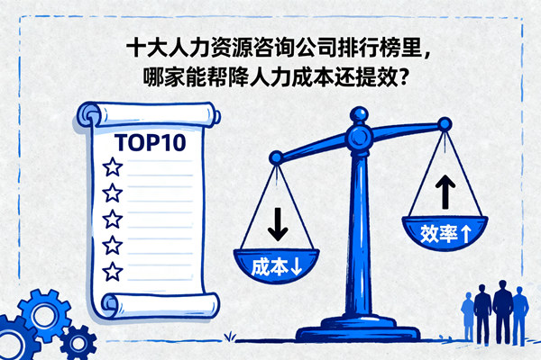 十大人力資源咨詢公司排行榜里，哪家能幫降人力成本還提效？