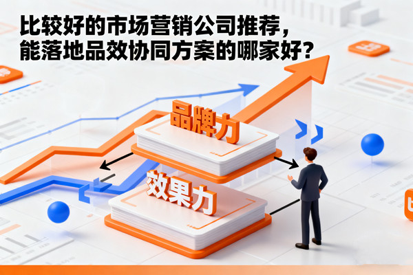 比較好的市場營銷公司推薦，能落地品效協(xié)同方案的哪家好？
