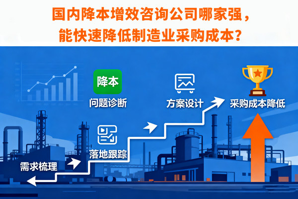 國內(nèi)降本增效咨詢公司哪家強(qiáng)，能快速降低制造業(yè)采購成本？