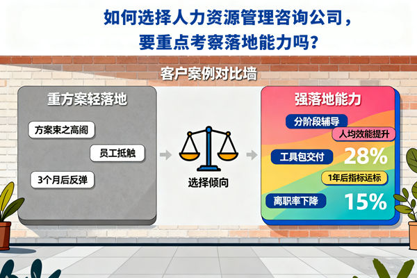 如何選擇人力資源管理咨詢公司，要重點(diǎn)考察落地能力嗎？